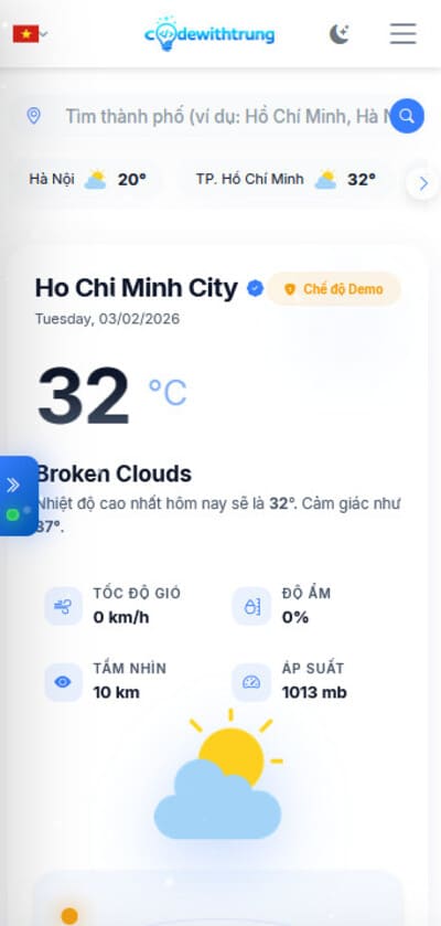 Công cụ phù hợp cho mọi đối tượng cần xem thời tiết nhanh, chính xác và miễn phí.