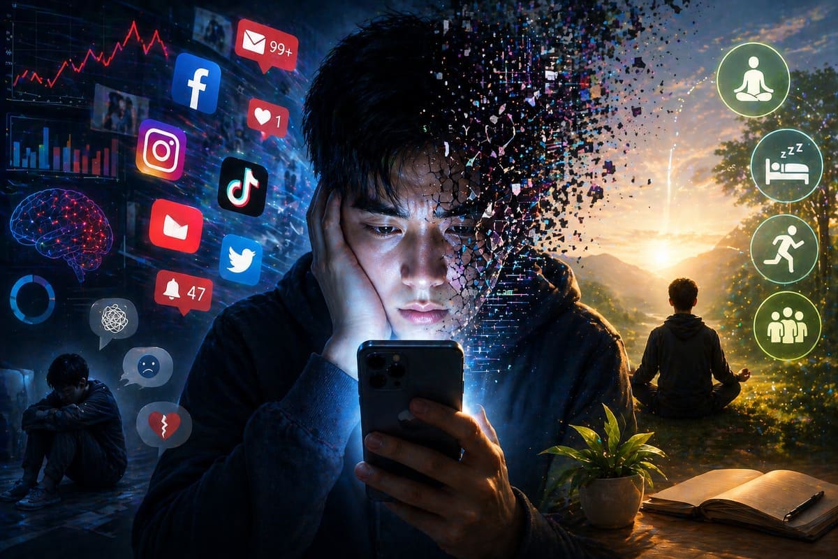 Thế Giới Số và Sức Khỏe Tâm Thần Người Trẻ: Sự Thật 2026